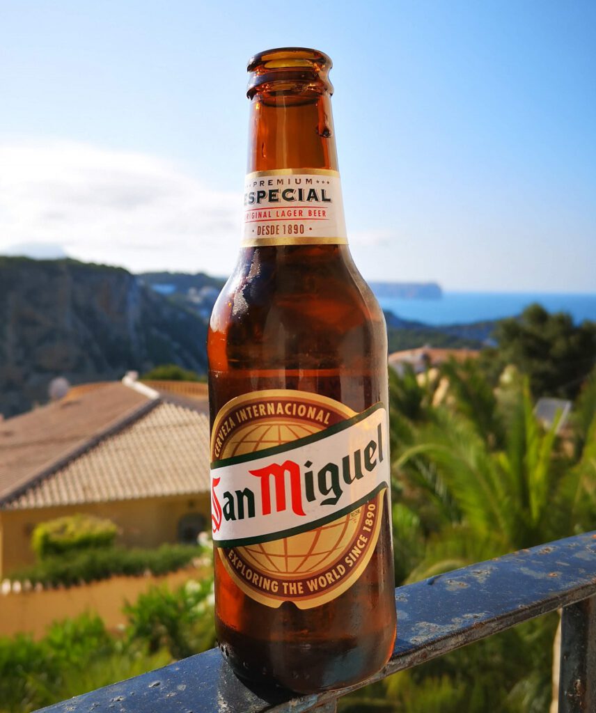 Ein toller Anblick für jeden Bierfreund: San Miguel