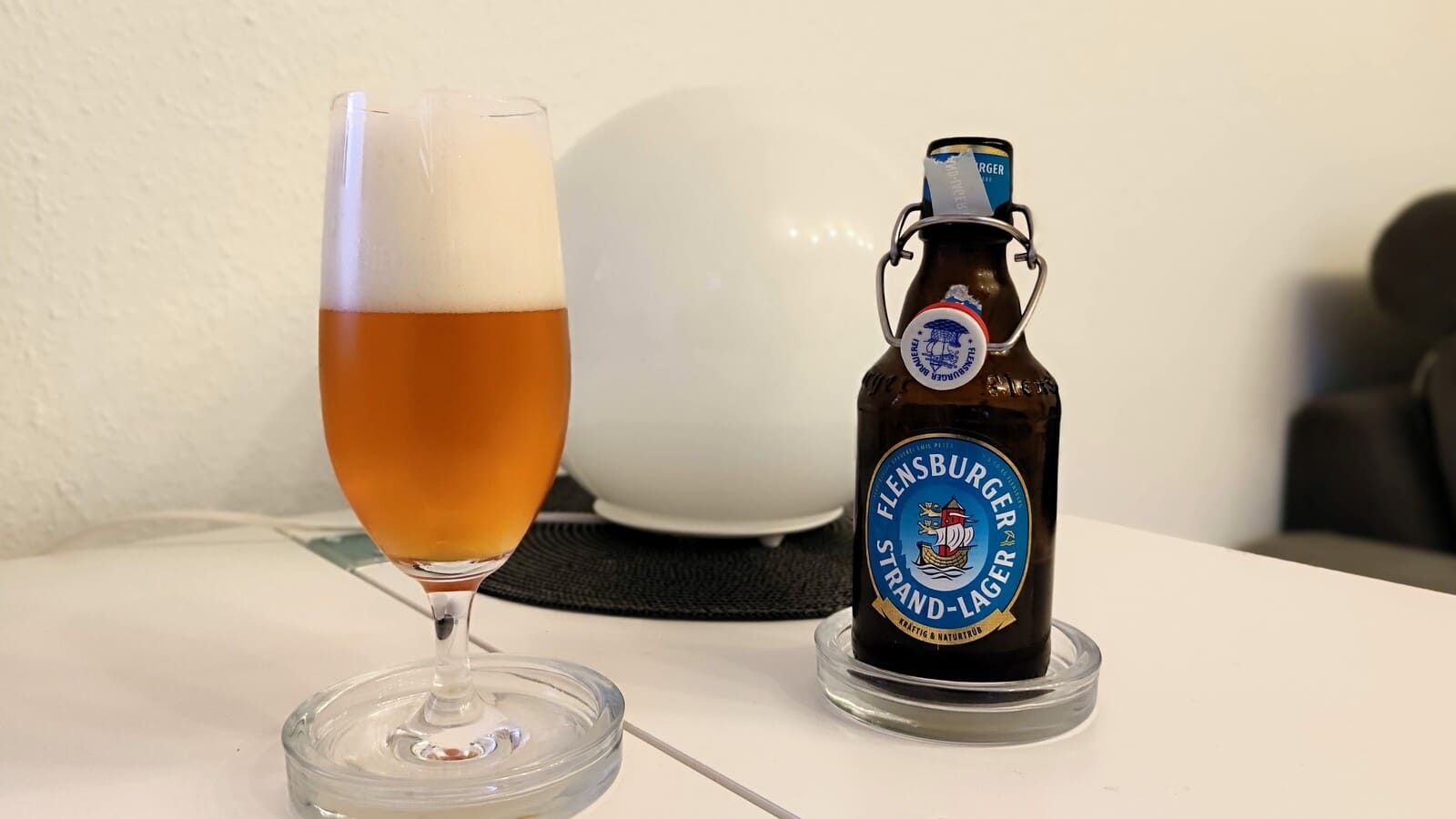 Flensburger Strand-Lager im Glas