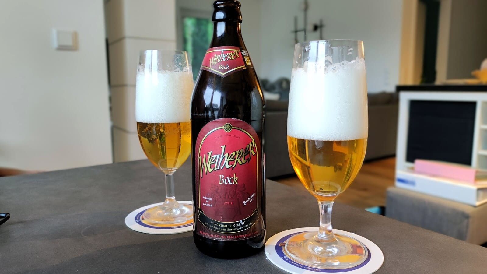 Kundmüller Weiherer Bock im Glas